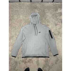 Nike Sportswear Tech Fleece Hoodie Grey Large L DD5174-063 Hooded Pullover